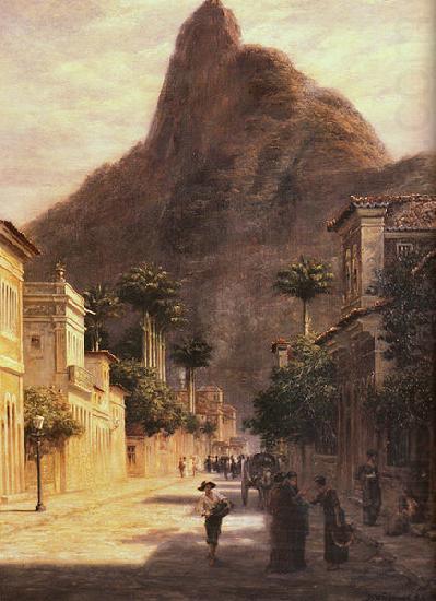 Bernhard Wiegandt Sao Clemente Street, Rio de Janeiro china oil painting image